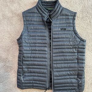 Stio Men's Medium Pinion Down Vest - grey